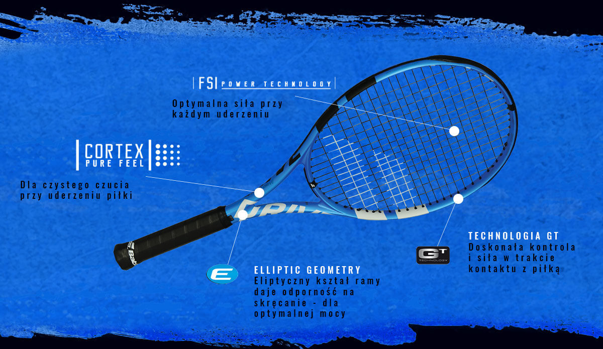  BABOLAT PURE DRIVE GT 2018 sklep tenisowy
