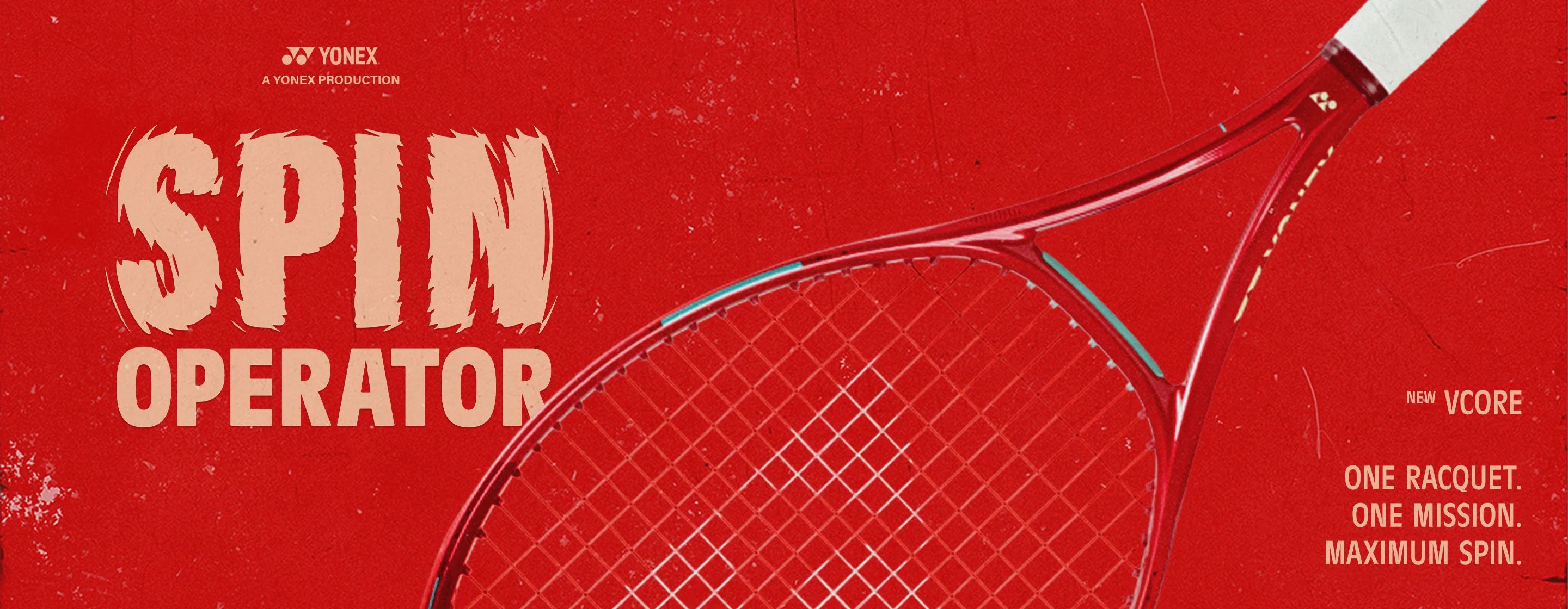 Kolekcja rakiet YONEX VCORE RED RUBY w sklepie tenisowym FOREHAND.PL