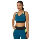 BIUSTONOSZ SPORTOWY ASICS BRA WOMEN RESTFUL TEAL