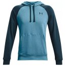  BLUZA UNDER ARMOUR RIVAL FLC COLORBLOCK HD MEN BLUE