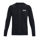  BLUZA UNDER ARMOUR RIVAL FLEECE CHROMA FZ HOODIE MEN BLACK