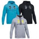 BLUZA UNDER ARMOUR RIVAL FLEECE FITTED GRAPHIC HOODIE MEN