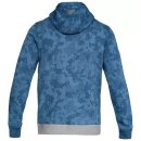 BLUZA UNDER ARMOUR THREADBORNE 1/2 ZIP HOODY MEN BLUE/GREY