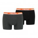 BOKSERKI HEAD BASIC BOXER 2P GREY/RED