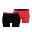  BOKSERKI HEAD BASIC BOXER 2P BLACK/RED COMBO