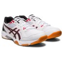  BUTY ASICS GEL ROCKET 10 WHITE/CLASSIC RED 108 MEN