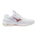 BUTY MIZUNO WAVE STEALTH 6 WHITE/ROSE WOMEN