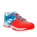 BUTY TENISOWE BABOLAT PULSION 20 AC JUNIOR TOMATO RED/BLUE ASTER