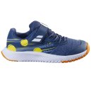 BUTY TENISOWE DZIECIĘCE BABOLAT PULSION AC BOY BLUE/YELLOW