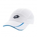  CZAPKA LOTTO TENNIS CAP WOMEN WHITE/SCUBA BLUE