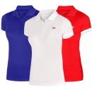 KOSZULKA DUNLOP CLUB BUTTOM POLO SHIRT WOMEN