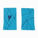 FROTKI NA RĘKĘ DIADORA WRISTSBAND WIDE LOGO BLUE 2 SZT.