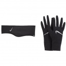  KOMPLET DO BIEGANIA NIKE WOMEN'S HEADBAND AND GLOVE SET