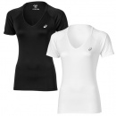 KOSZULKA ASICS CLUB V-NECK TOP WOMEN