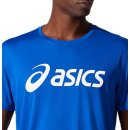  KOSZULKA ASICS CORE TOP MEN BLUE/BRILLIANT WHITE