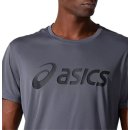  KOSZULKA ASICS CORE TOP MEN CARRIER GREY/PERFORMANCE BLACK