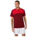  KOSZULKA ASICS COURT POLO MEN BEET JUICE/CLASSIC RED