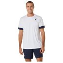  KOSZULKA ASICS COURT SS MEN BRILIANT WHITE/MIDNIGHT