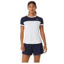  KOSZULKA ASICS COURT SS TOP WOMEN WHITE/MIDNIGHT