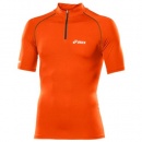  KOSZULKA ASICS IM 1/2 ZIP TOP ORANGE MEN