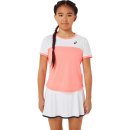  KOSZULKA ASICS TENNIS SS TOP GIRLS GUAVA/WHITE