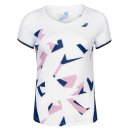  KOSZULKA BABOLAT COMPETE CAP SLEEVE TOP GIRL WHITE/BLUE