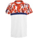  KOSZULKA BABOLAT COMPETE POLO BOY WHITE/PUREED PUMPKIN