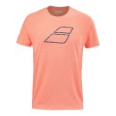 KOSZULKA BABOLAT EXERCISE BIG FLAG TEE MEN FLUO STRIKE