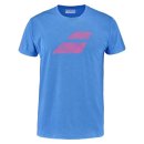  KOSZULKA BABOLAT EXERCISE BIG FLAG TEE MEN FRENCH BLUE