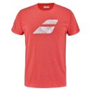  KOSZULKA BABOLAT EXERCISE BIG FLAG TEE MEN POPPY RED