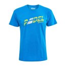  KOSZULKA BABOLAT EXERCISE FLAG MSG TEE MEN BLUE ASTER