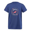  KOSZULKA BABOLAT EXERCISE GRAPHIC TEE BOY ESTATE BLUE