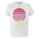  KOSZULKA BABOLAT EXERCISE MESSAGE TEE MEN WHITE/PINK