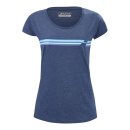  KOSZULKA BABOLAT EXERCISE STRIPES TEE WOMEN ESTATE BLUE