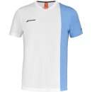  KOSZULKA BABOLAT PLAY CREW NECK TEE MEN WHITE/BLITHE BLUE