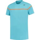  KOSZULKA DUNLOP GAME TEE 2 AQUA BLUE MEN