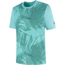  KOSZULKA DUNLOP GAME TEE 4 AQUA SKY/AVENTURNE GREEN MEN