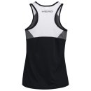 KOSZULKA HEAD CLUB TANK TOP WOMEN 2022 BLACK