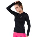  KOSZULKA HYDROGEN SECOND SKIN MESH LS WOMEN BLACK