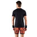 KOSZULKA HYDROGEN TENNIS COURT COTTON TEE BLACK/ORANGE TIGER