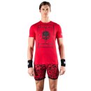  KOSZULKA HYDROGEN TENNIS COURT COTTON TEE RED PAINT