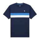  KOSZULKA K-SWISS CORE TEAM STRIPE CREW NAVY MEN