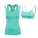  KOSZULKA LOTTO NIXIA IV TANK + BRA GREEN WOMEN