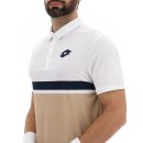 KOSZULKA LOTTO POLO TECH V-D1 TEE MEN IRISH BEIGE