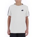  KOSZULKA LOTTO SQUADRA II BOY BRIGHT WHITE 