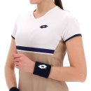 KOSZULKA LOTTO TECH V-D1 TEE WOMEN IRISH BEIGE