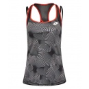  KOSZULKA LOTTO TENNIS TECH PRINTED TANK WHITE WOMEN