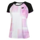  KOSZULKA LOTTO TOP TEN III PRT1 WOMEN WHITE/PINK