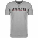  KOSZULKA UNDER ARMOUR ATHLETE SS MEN GRAY 035