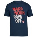  KOSZULKA UNDER ARMOUR BBALL HARD WORK SS MEN NAVY